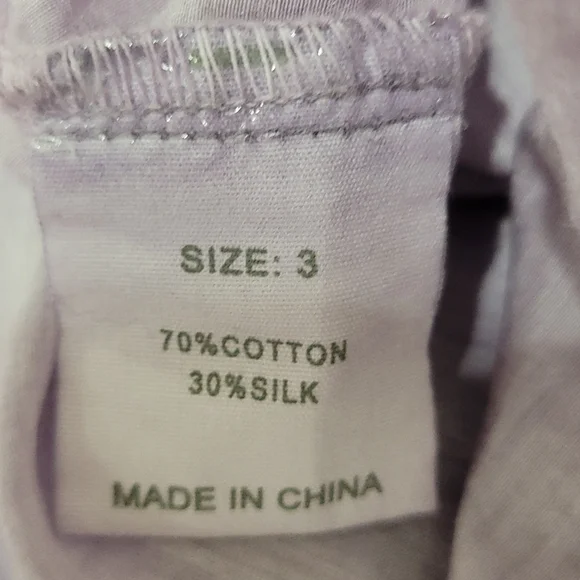 Saga Silk Blend Embroidered Asymmetrical Dress V-neck - Picture 11 of 11